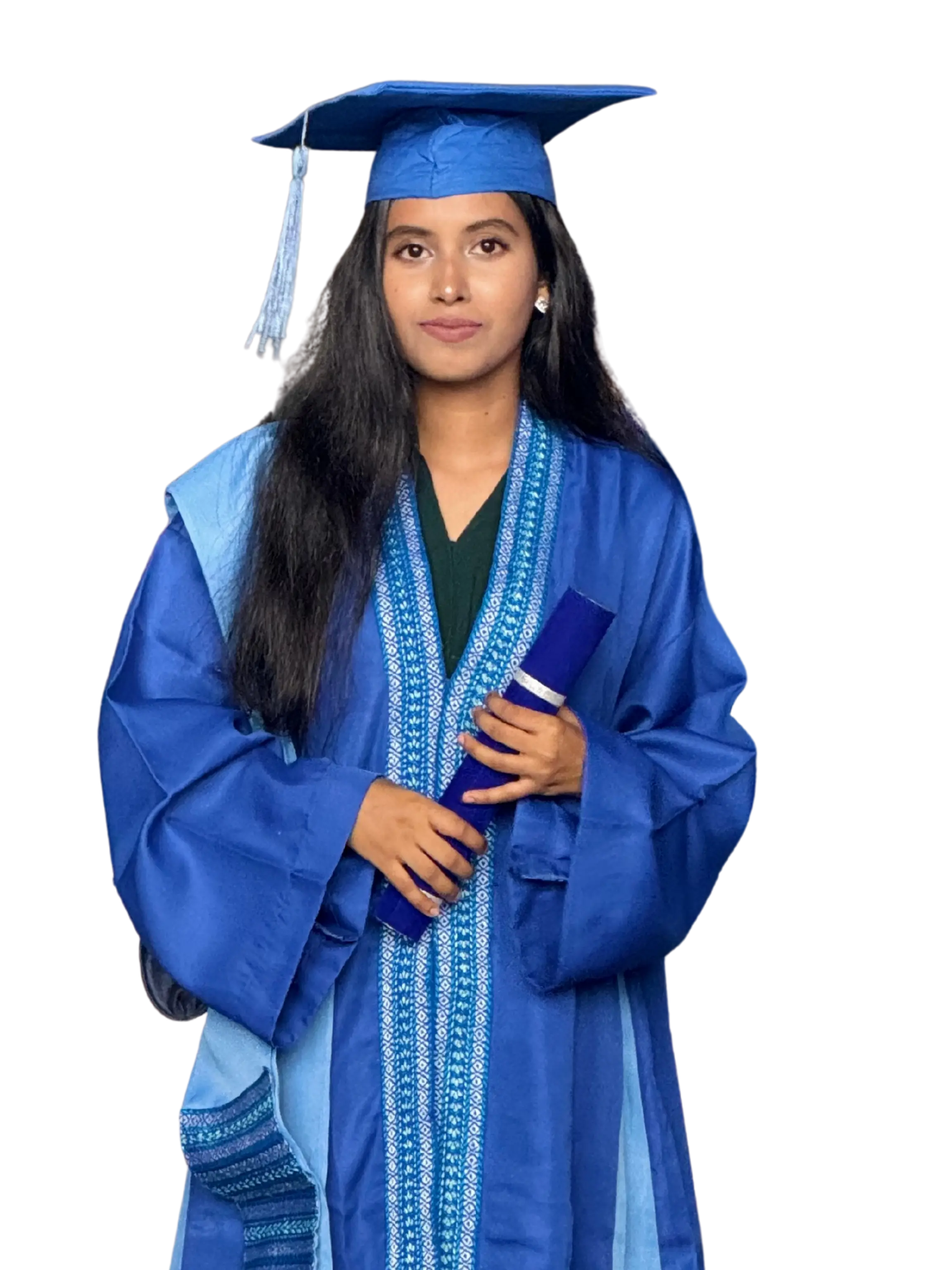 Shamanta Nowshin at her university graduation